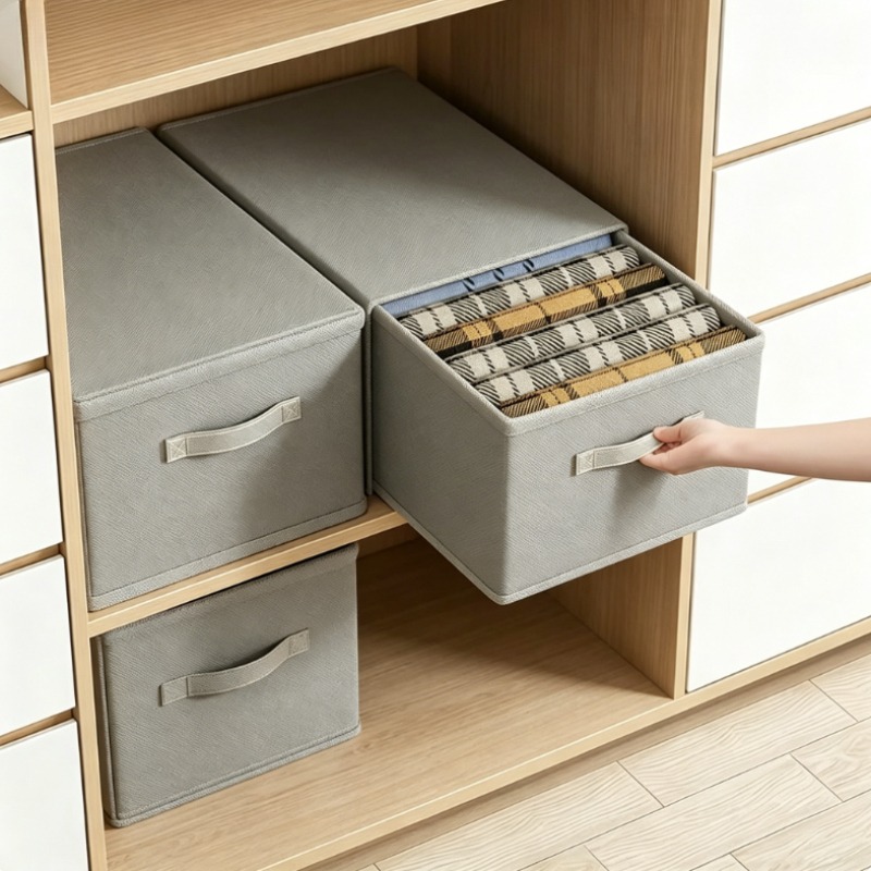 Drawer Organizer Peg - 1pc Fabric Wardrobe Organizer Drawers, Foldable