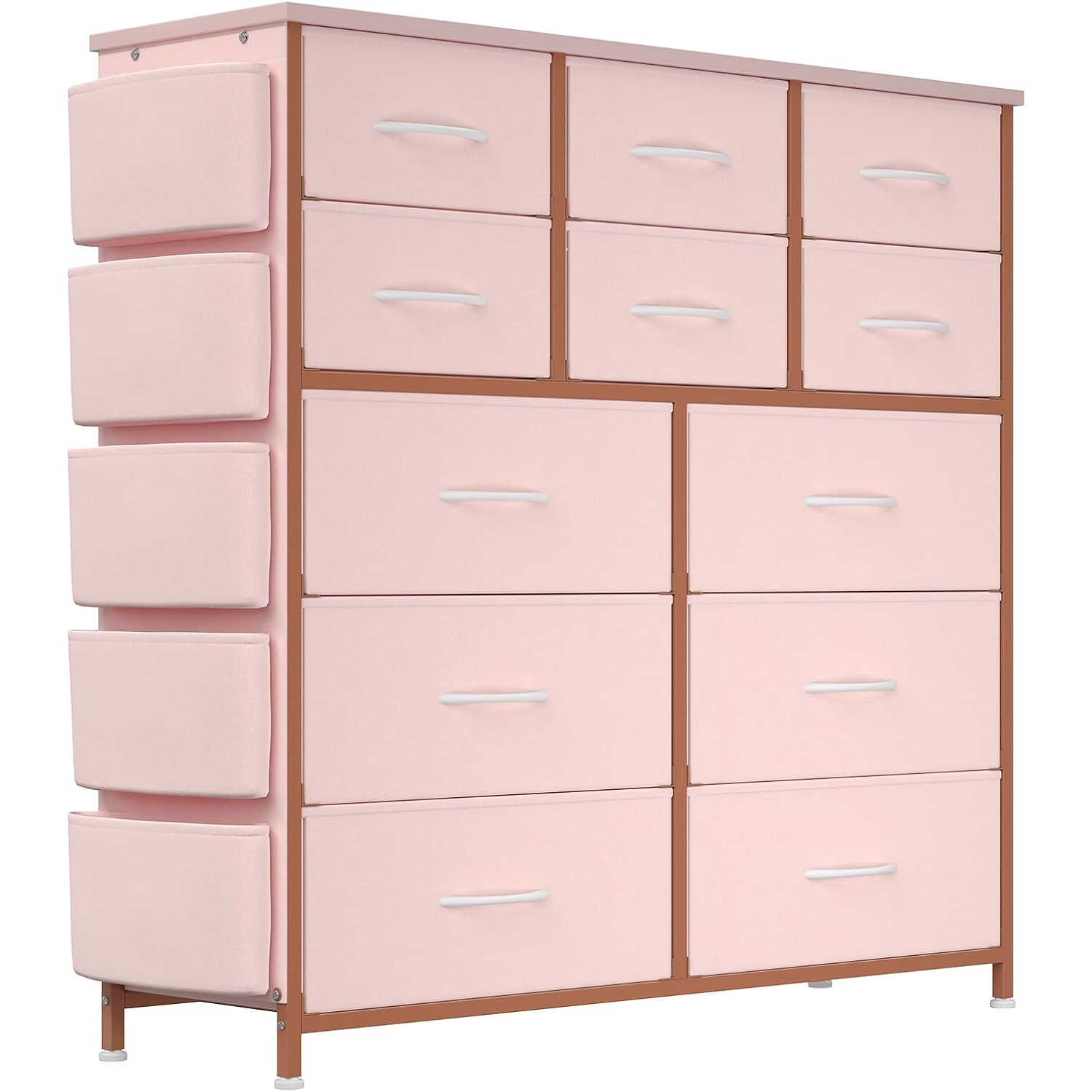 Drawer Organizer Peg - 12 Dresser for Bedroom, Chest of