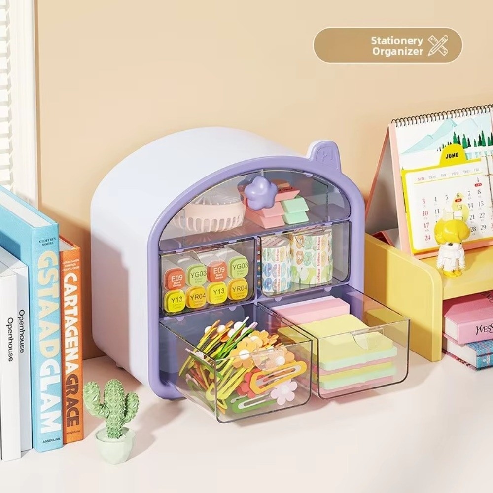 Drawer Organizer Peg - Dopamine Desktop Storage Box Drawer Type