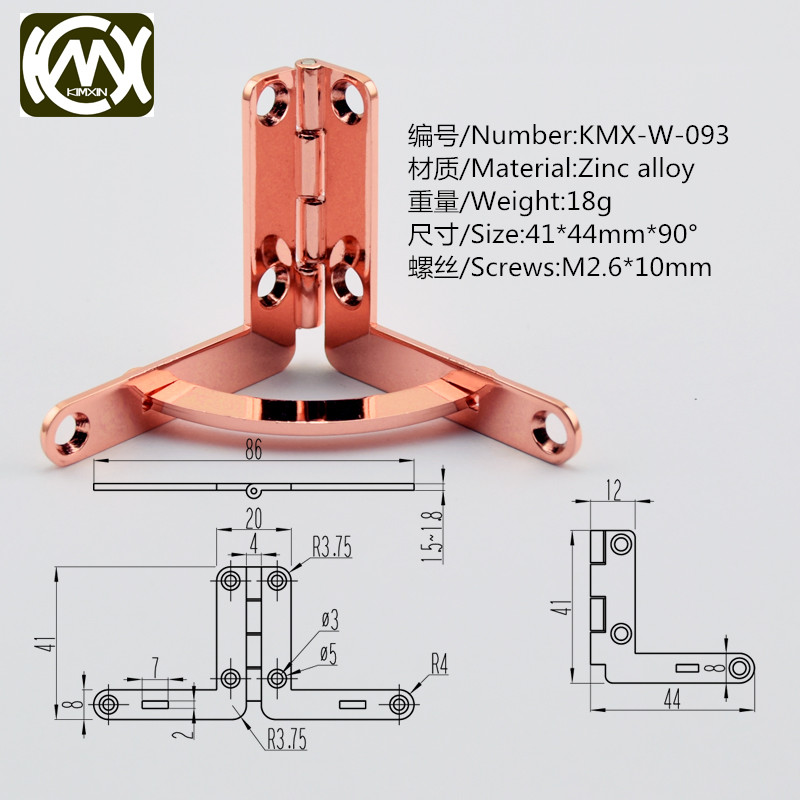 2pc 41mm*44mm In Stock Zinc Al - Furniture Grade Hardware recensie en prijs