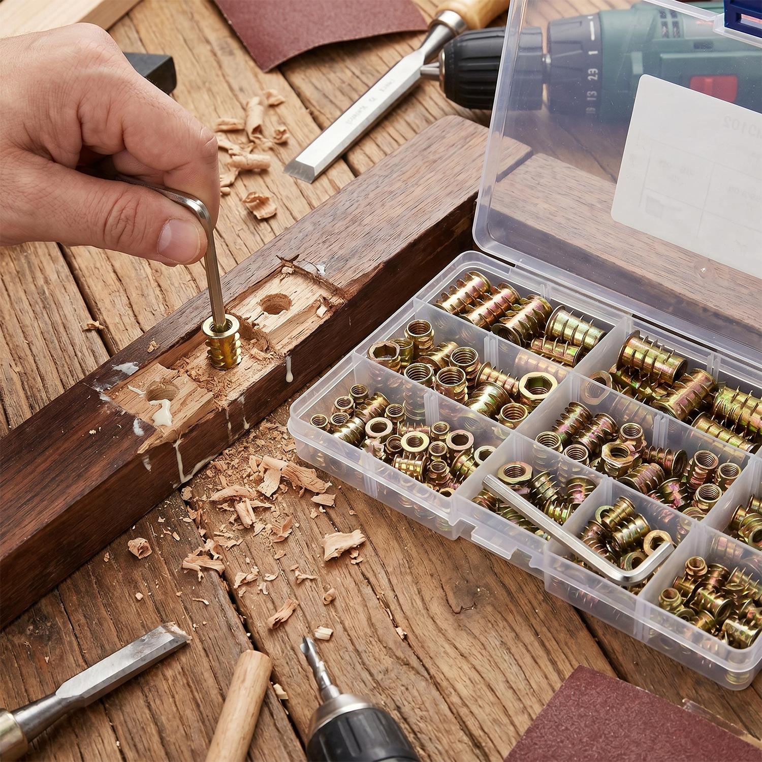 M4/M5/M6/M8 Threaded Insert Nu - Furniture Hardware Threaded Inserts recensie en prijs