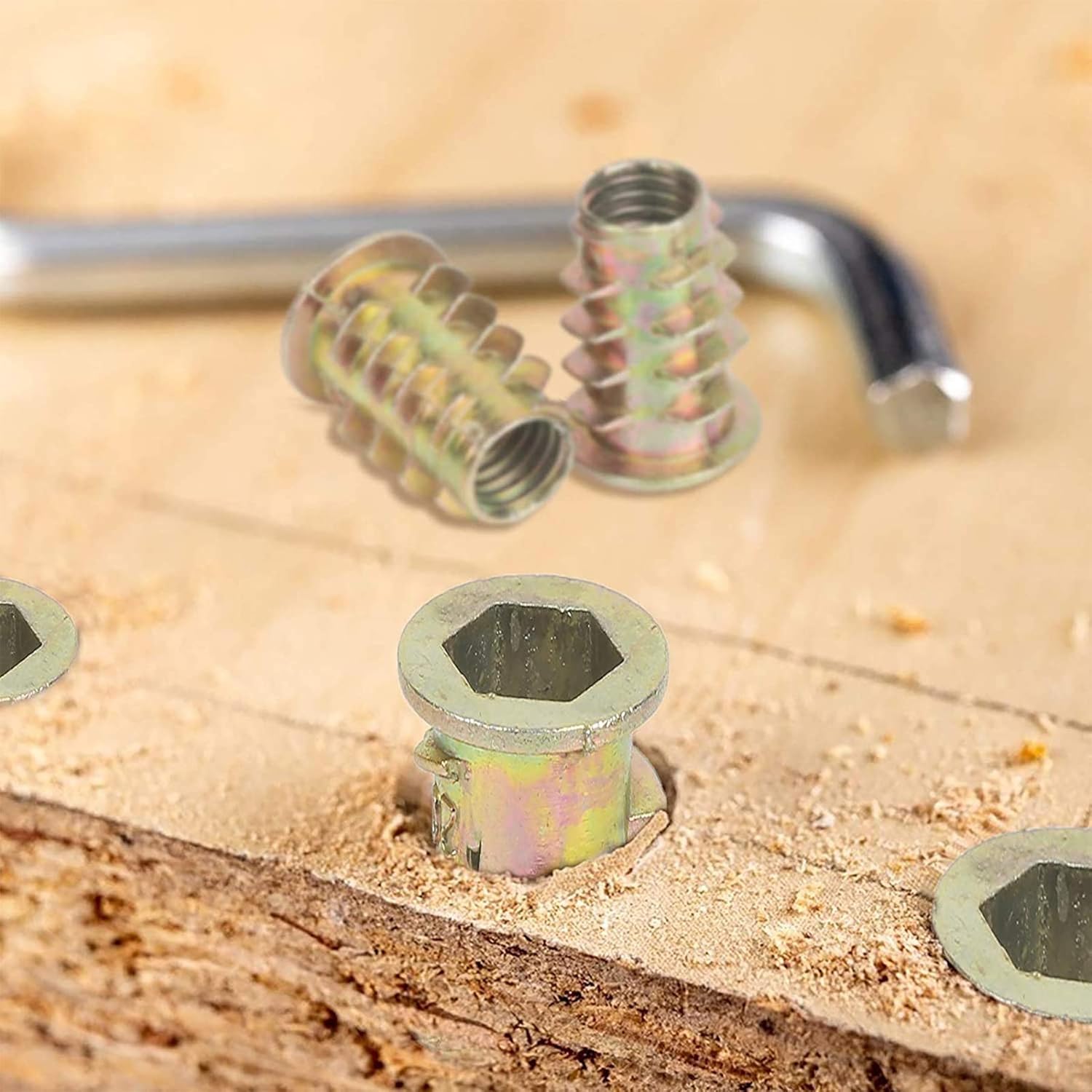 M4/M5/M6/M8 Threaded Insert Nu - Furniture Hardware Threaded Inserts recensie en prijs