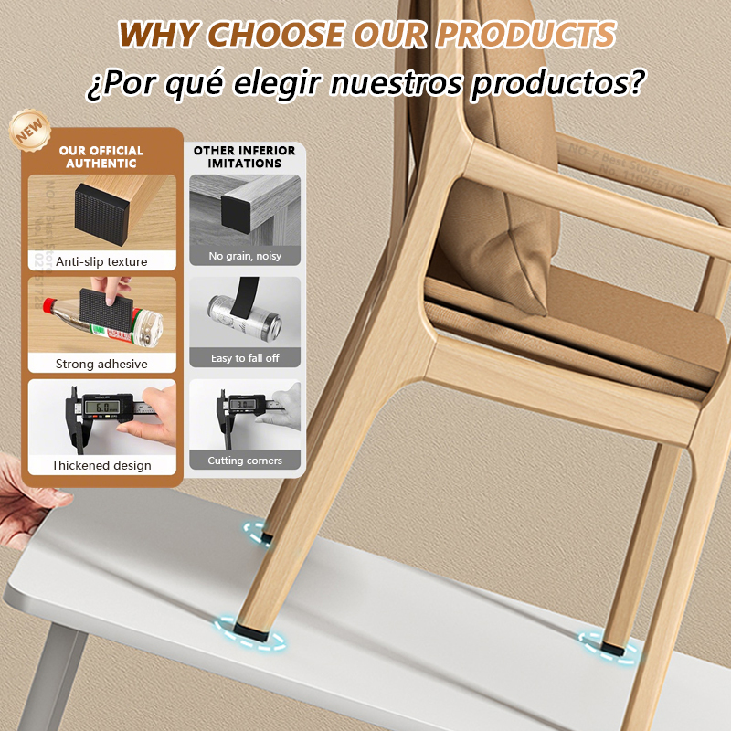 Non Slip Furniture Pads Self A - Furniture Hardware Feet recensie en prijs