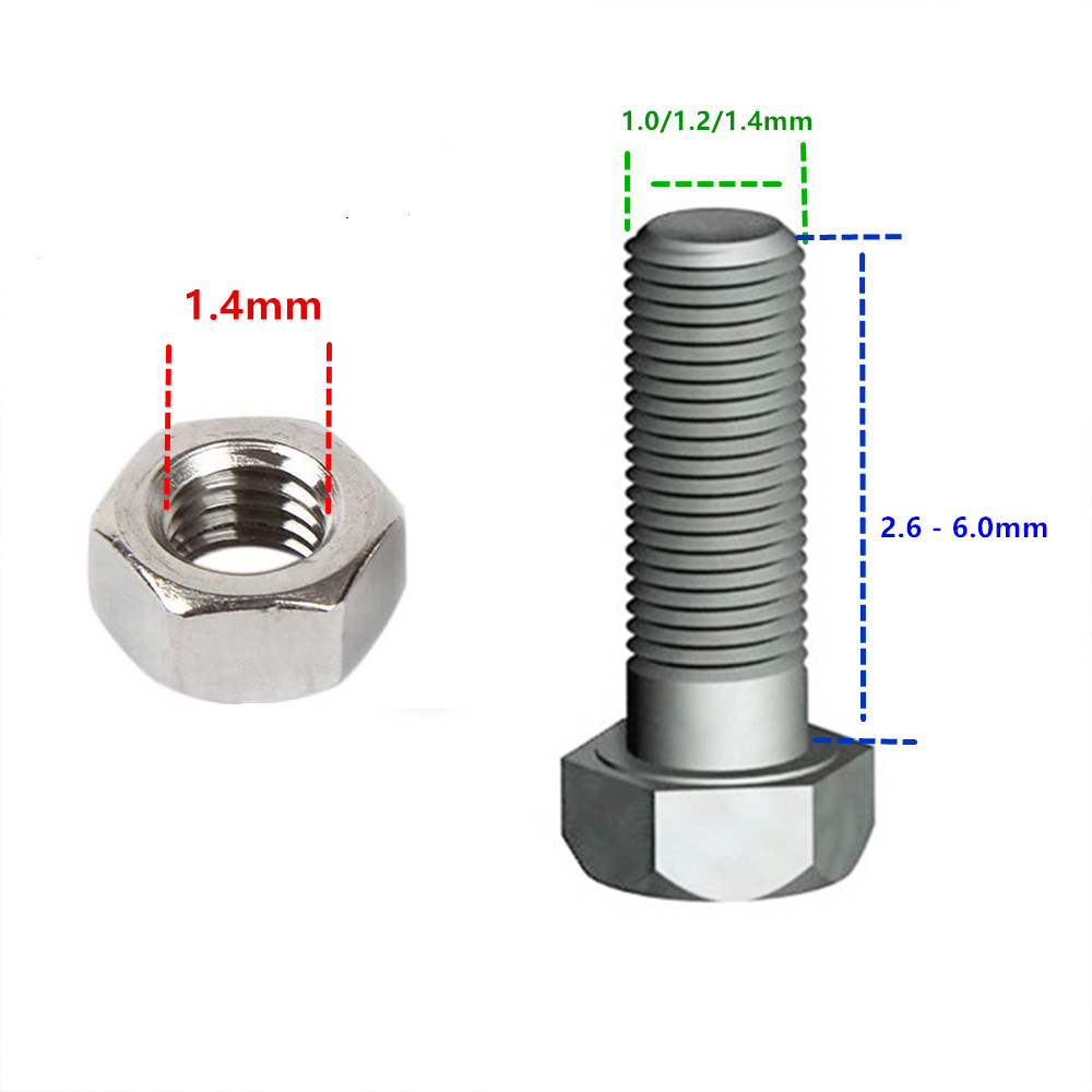 240 Pcs Assorted Screws Nuts M - Barrel Bolt Slide recensie en prijs