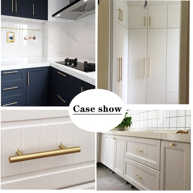 Modern Gold Brushed Straight C - Furniture Hardware Drawer Pulls recensie en prijs