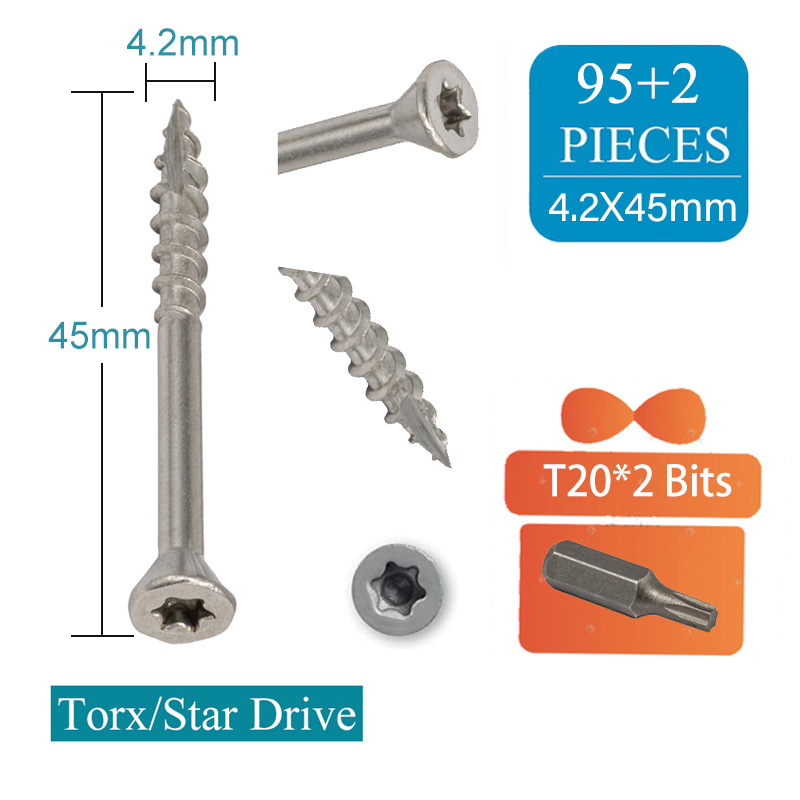 Stainless Steel Torx Wood Scre - Barrel Bolt Slide recensie en prijs
