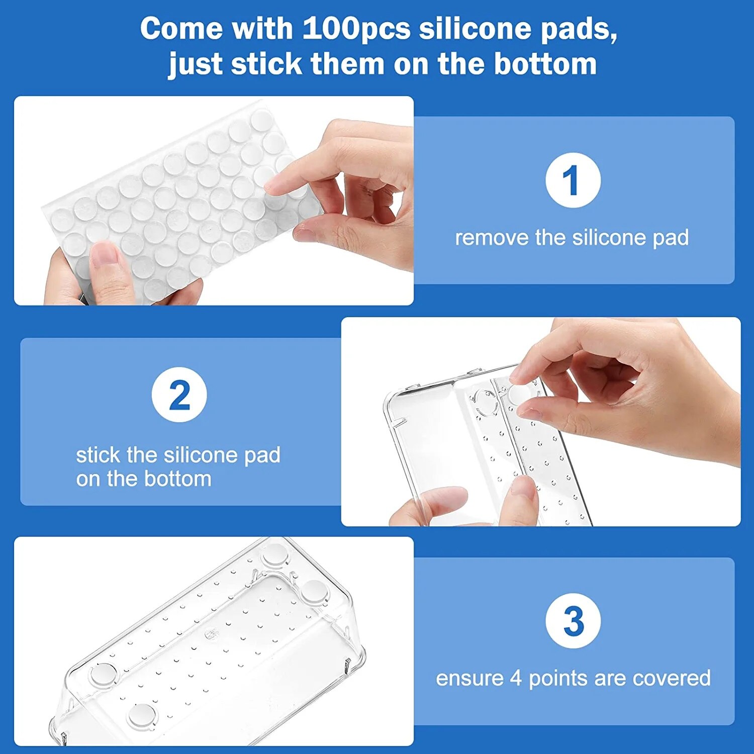7/16Pcs Clear Plastic Drawer O - Drawer Organizer Peg recensie en prijs