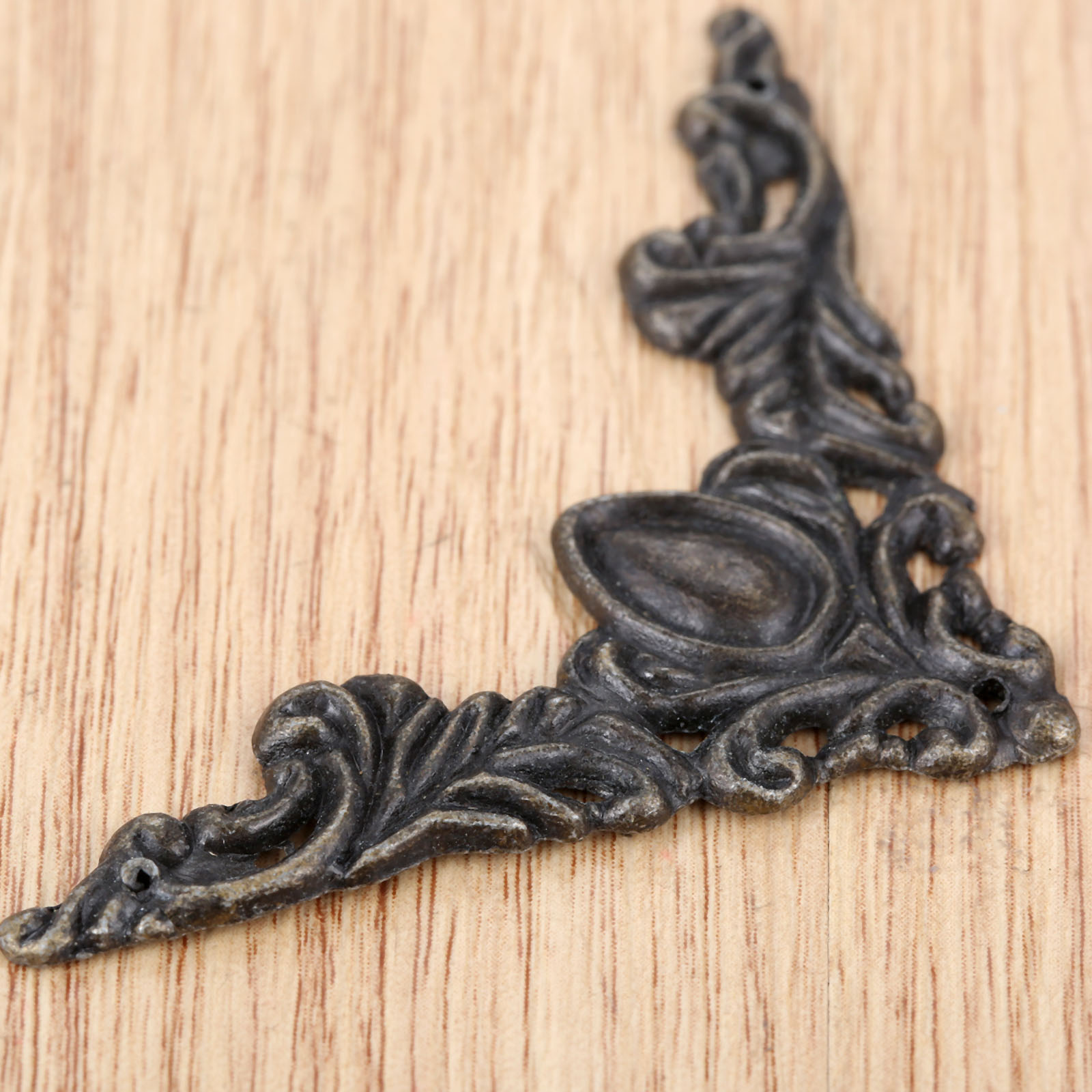 4Pcs Antique Bronze Decorative - Corner Bracket Angle recensie en prijs