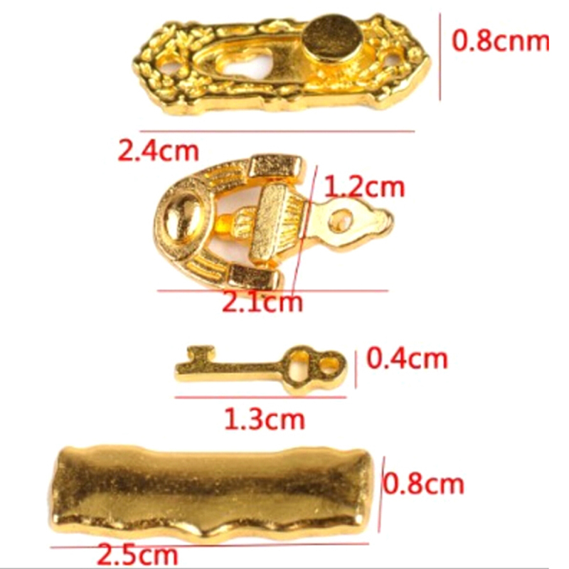 1:12 4PCS Metal Door Knocker S - Furniture Hardware Fitting recensie en prijs