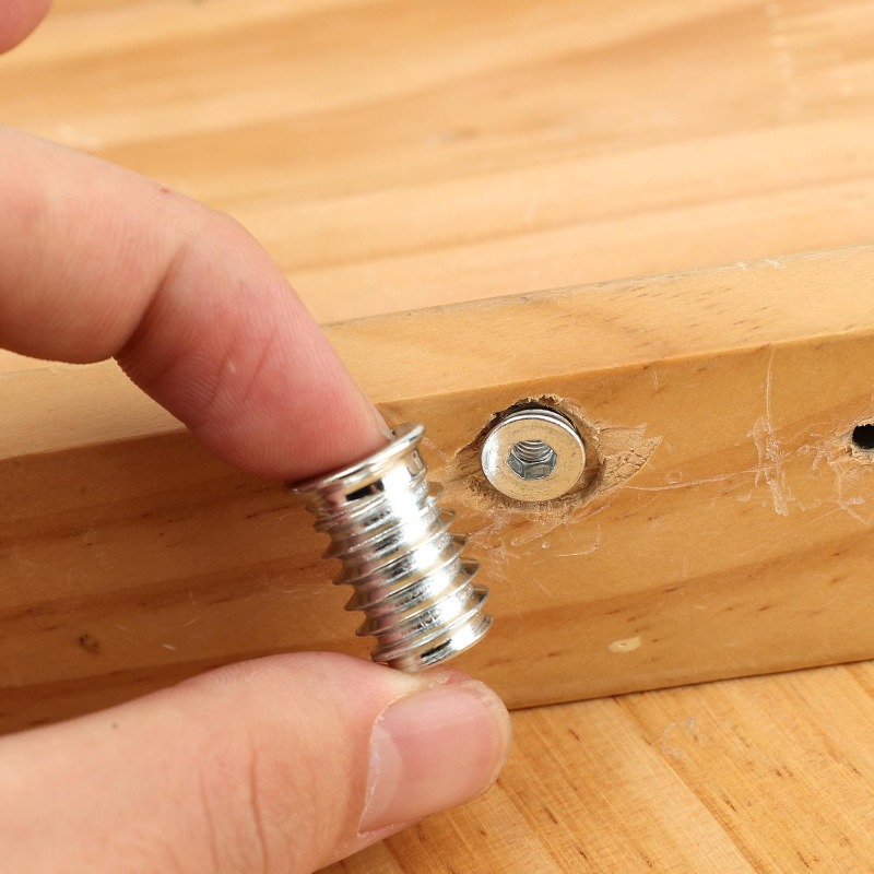10/50x Threaded Inserts Wood I - Furniture Hardware Threaded Inserts recensie en prijs