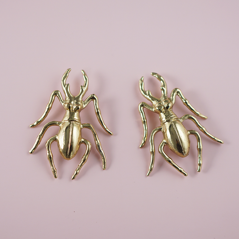 Brass Beetle Drawer Pulls Inse - Unique Furniture Hardware Pulls recensie en prijs