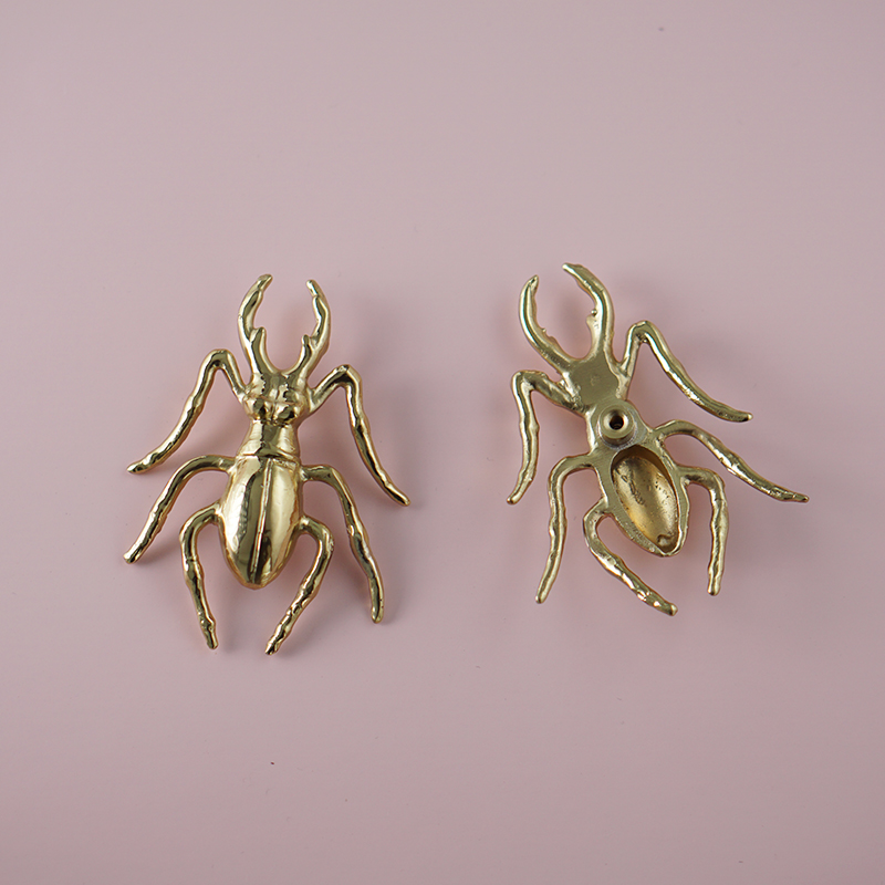 Brass Beetle Drawer Pulls Inse - Unique Furniture Hardware Pulls recensie en prijs