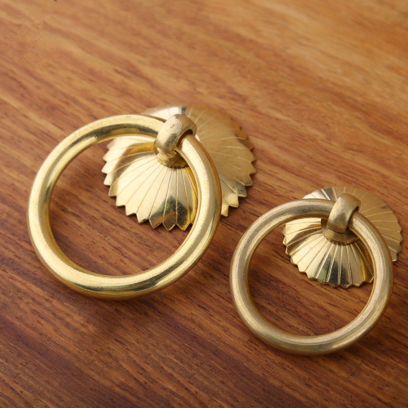 Vintage Brass Cabinet Ring Kno - Furniture Hardware Feet recensie en prijs