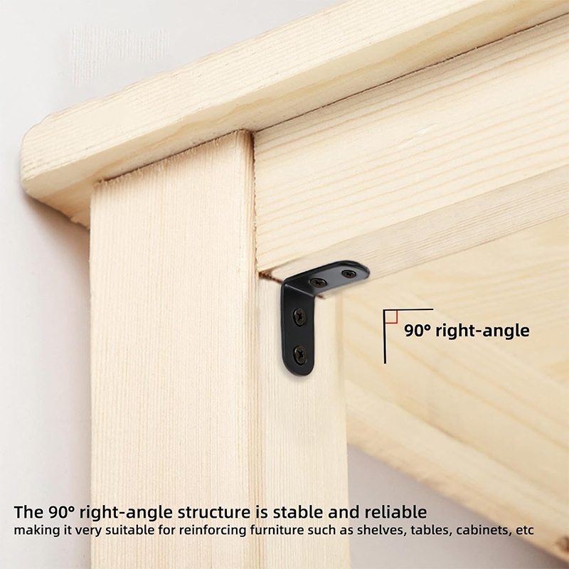 6-20 Pcs Black Corner Brace L  - Corner Bracket Angle recensie en prijs