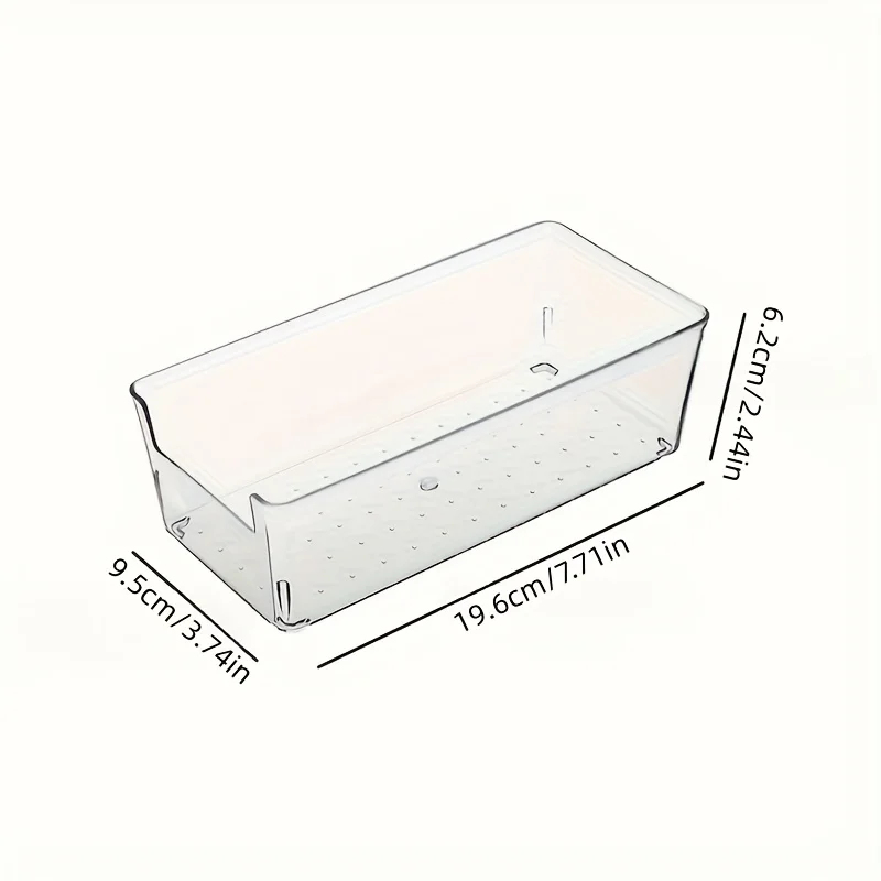 7pcs Transparent Plastic Cosme - Drawer Organizer Peg recensie en prijs