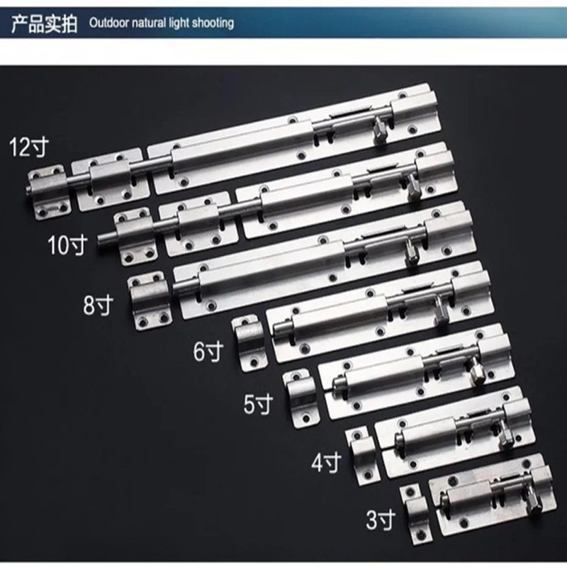 1Pc 3/4/5 Inch Long Silver Sta - Barrel Bolt Slide recensie en prijs