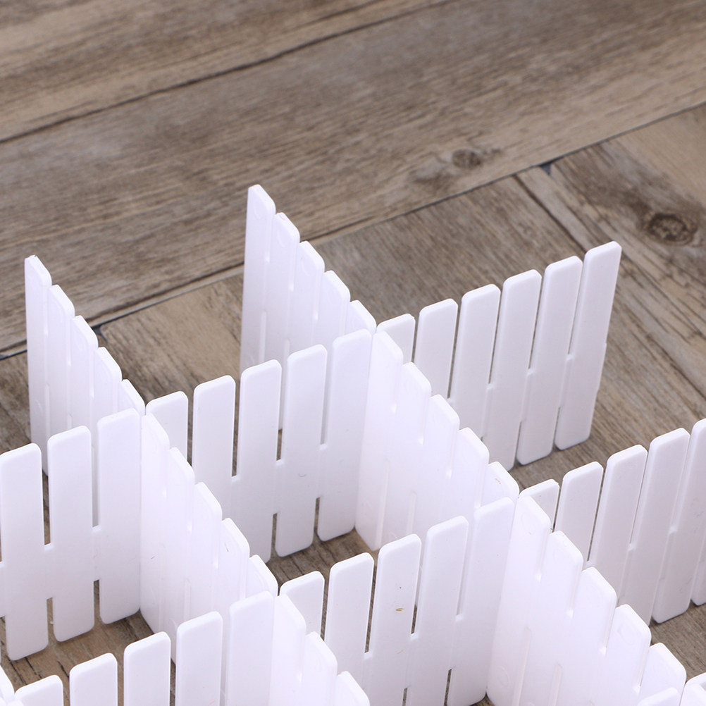 8Pcs Sturdy PP Drawer Dividers - Drawer Organizer Peg recensie en prijs
