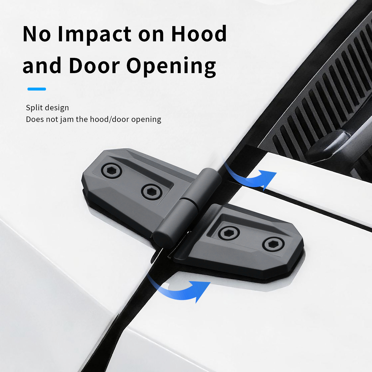 2PCS ABS Car Engine Hood Door  - Furniture Hardware Fitting recensie en prijs