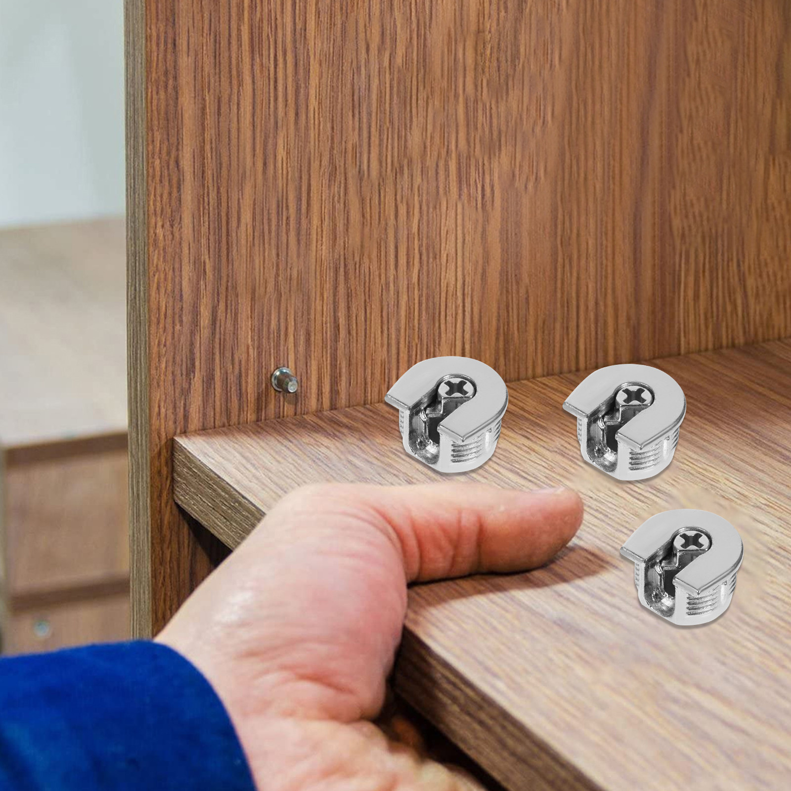 10Pcs Cabinet Shelf Brackets H - Furniture Joinery Hardware recensie en prijs