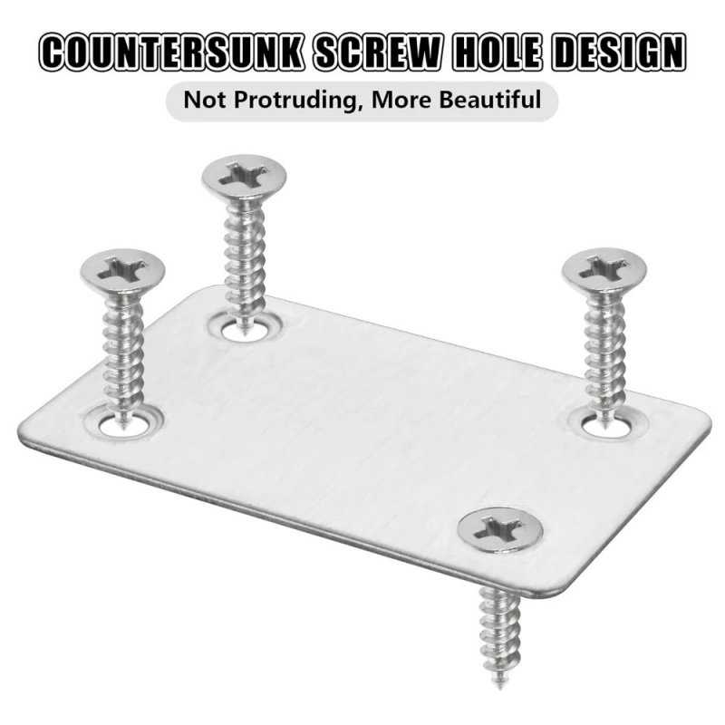 10Pcs Stainless Steel Flat Ang - Furniture Joinery Hardware recensie en prijs