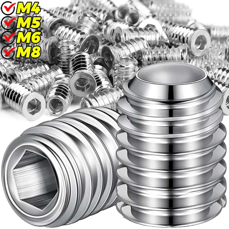 1/20PCS Hex Screw in Nuts M4 M - Furniture Hardware Threaded Inserts recensie en prijs