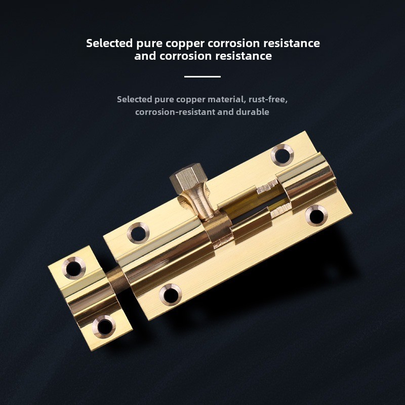 1PCS  Brass Doors Slide Latch  - Barrel Bolt Slide recensie en prijs