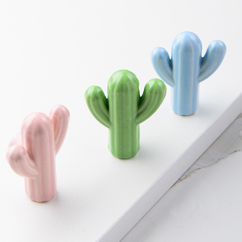 1/4pcs Colorful Ceramic Cactus - Unique Furniture Hardware Pulls recensie en prijs