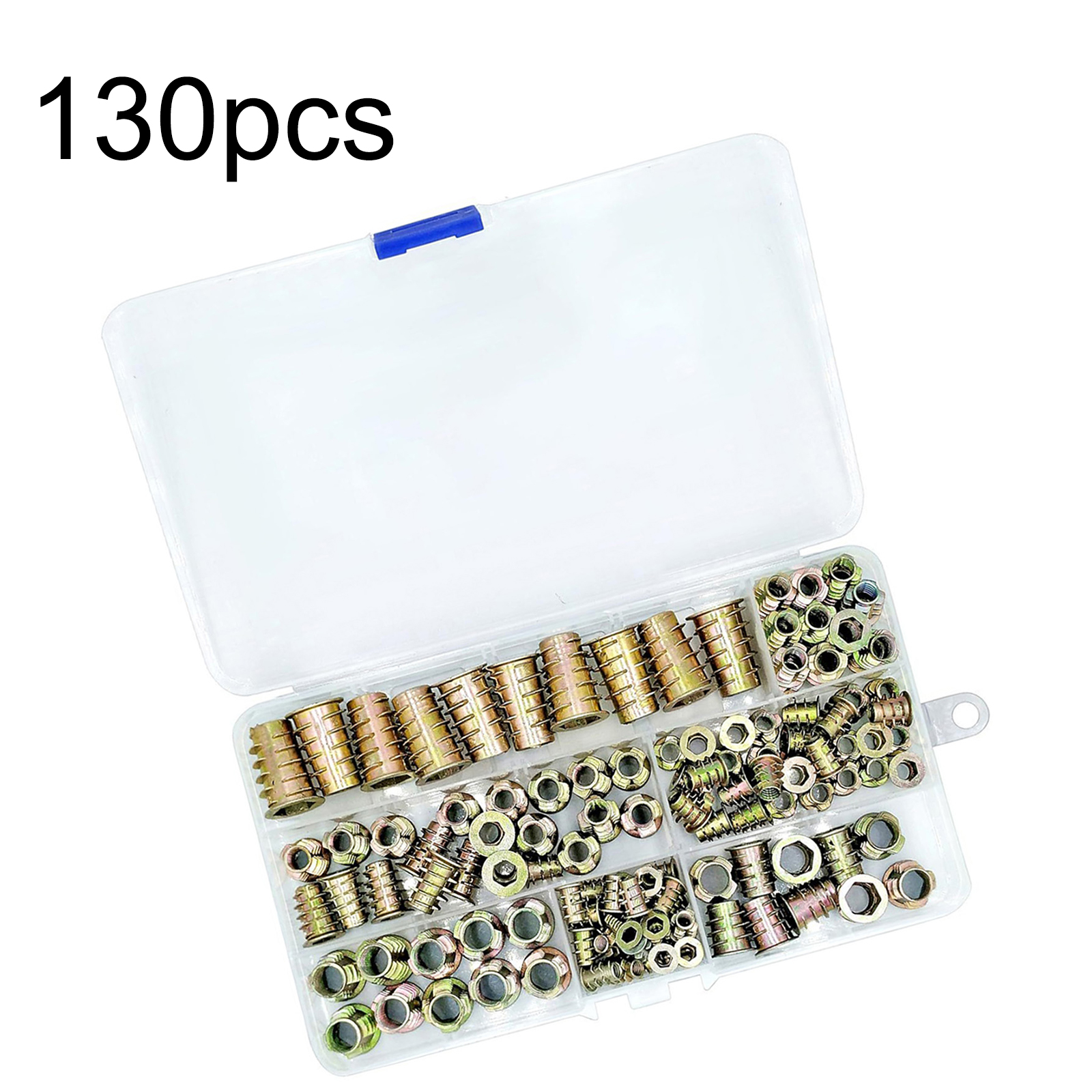 130pcs Metric Threaded Insert  - Furniture Hardware Threaded Inserts recensie en prijs