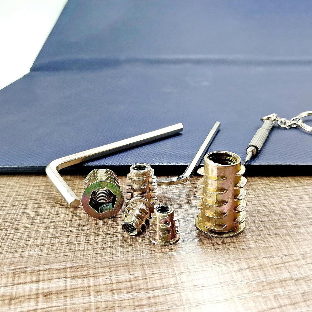 130pcs Metric Threaded Insert  - Furniture Hardware Threaded Inserts recensie en prijs