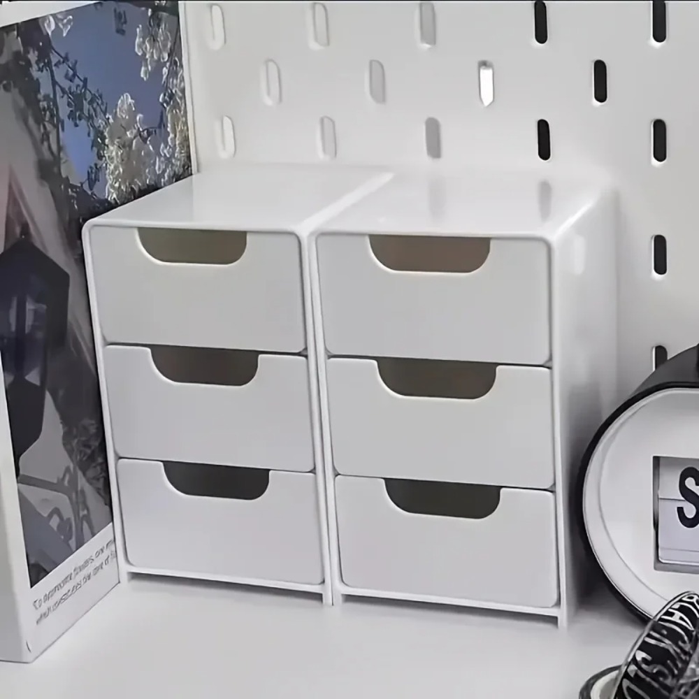Chic 3-Tier Desk Organizer wit - Drawer Organizer Peg recensie en prijs