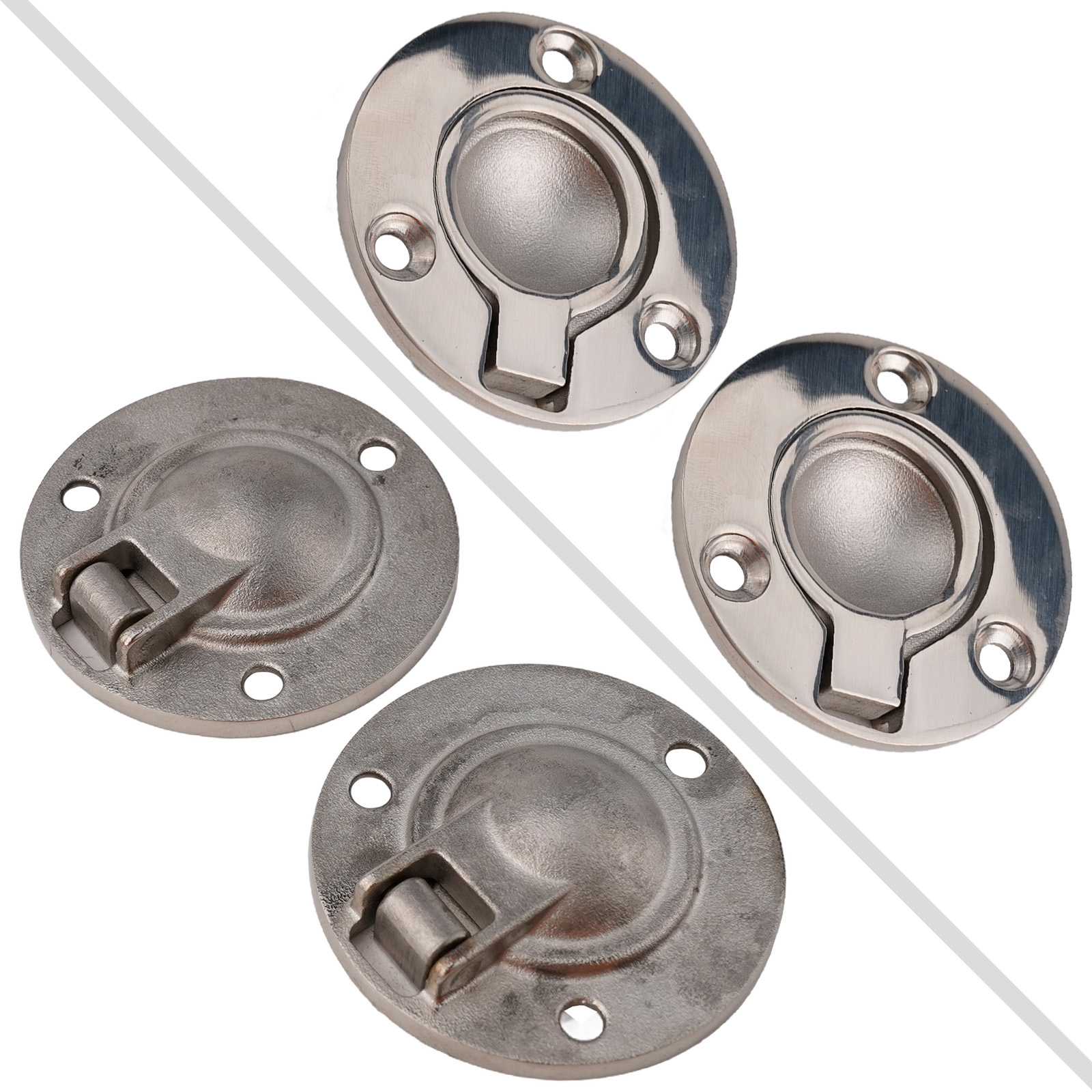 2Pcs 316 Stainless Steel Flush - Furniture Hardware Drawer Pulls recensie en prijs