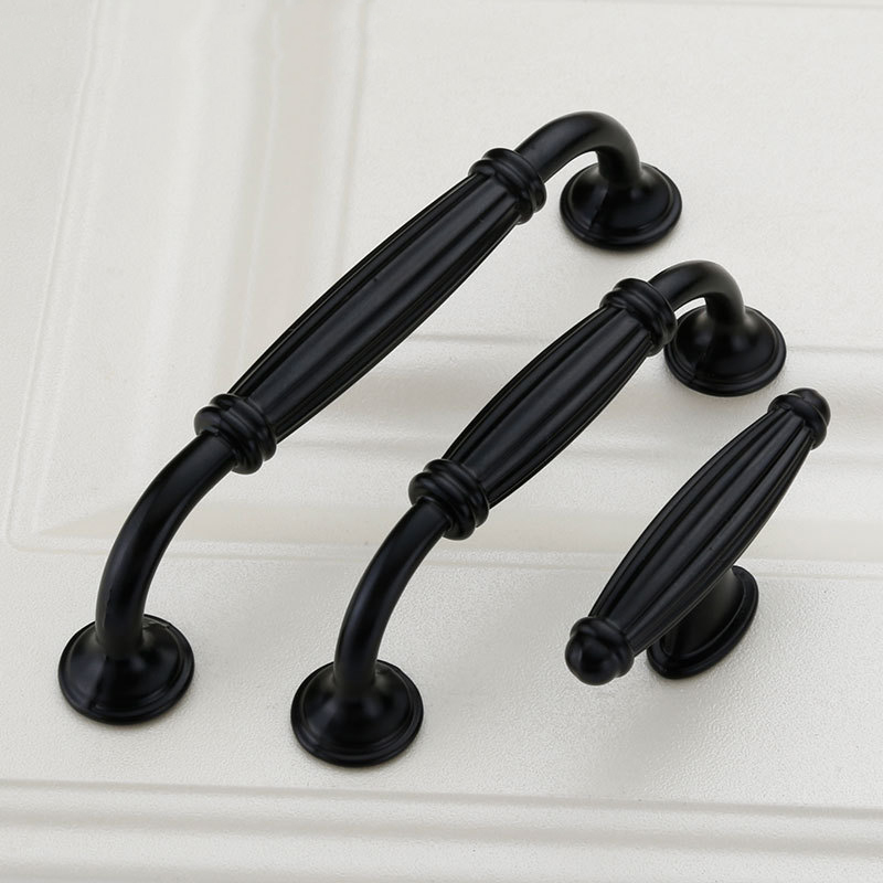 Black Aluminium Alloy Door Han - Furniture Hardware Drawer Pulls recensie en prijs