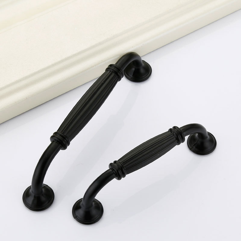 Black Aluminium Alloy Door Han - Furniture Hardware Drawer Pulls recensie en prijs