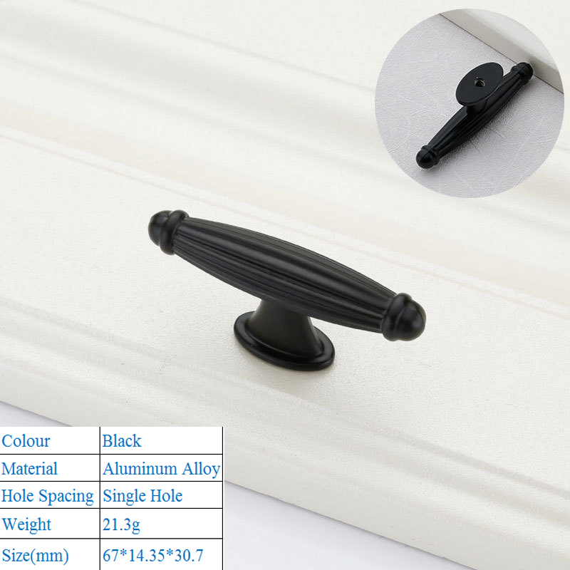 Black Aluminium Alloy Door Han - Furniture Hardware Drawer Pulls recensie en prijs
