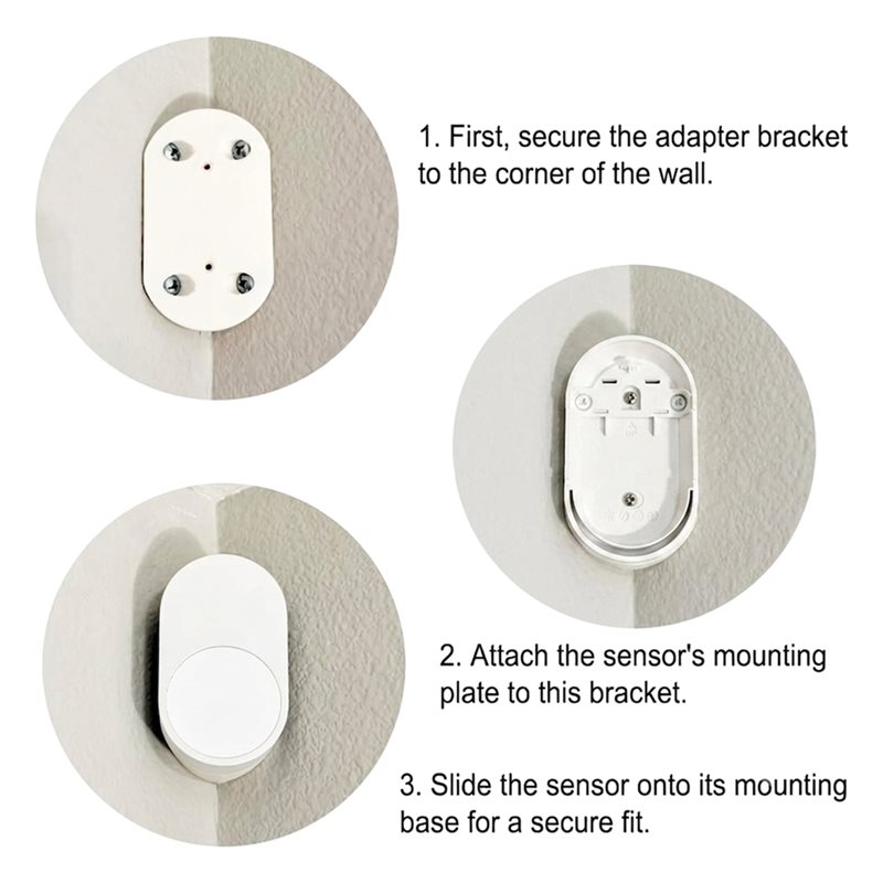 3CGRO-For ADT Motion Sensor Co - Corner Bracket Angle recensie en prijs