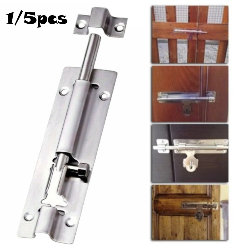 1/5pcs Stainless Steel Door Bo - Barrel Bolt Slide recensie en prijs