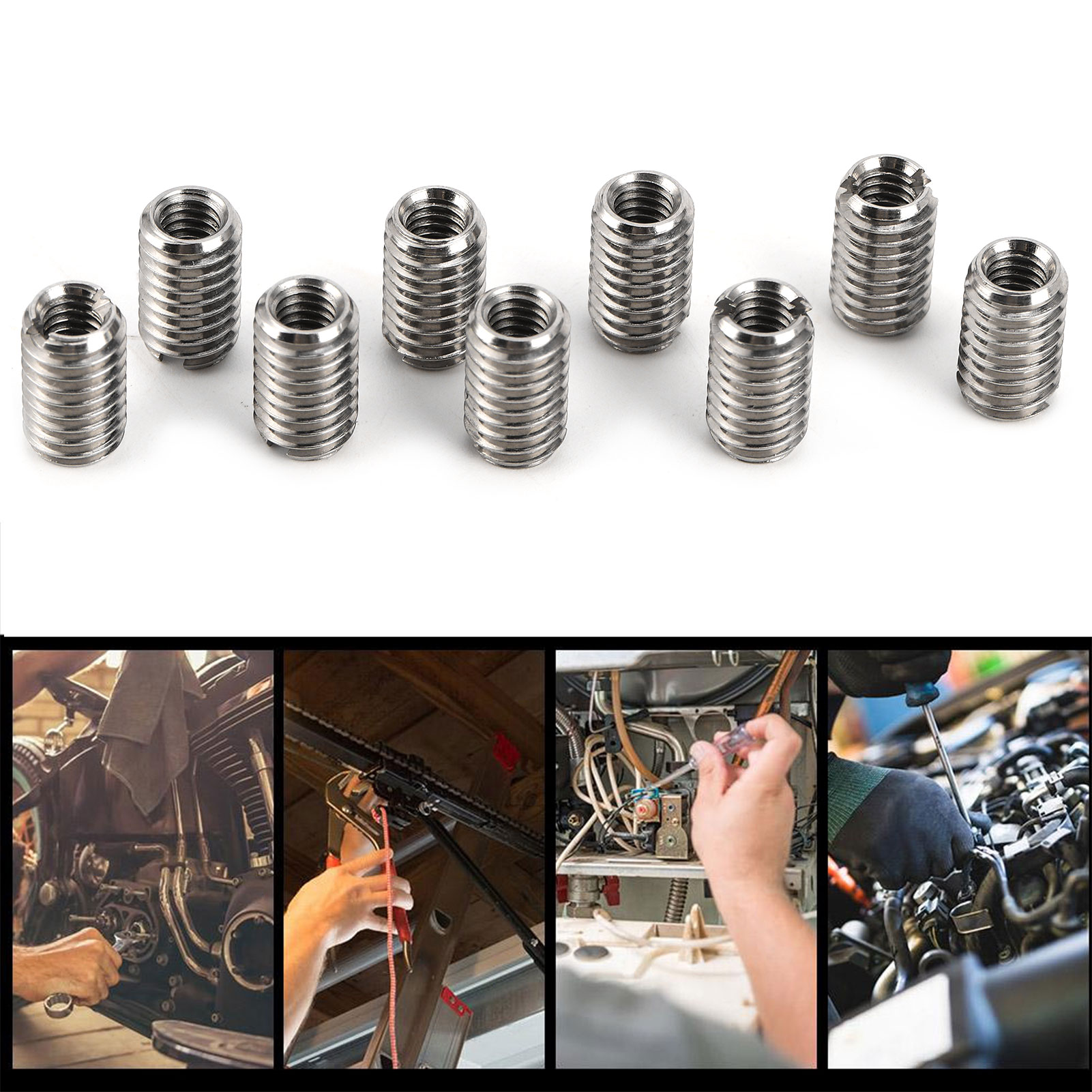 10Pcs Reducer Nuts Male Female - Furniture Hardware Threaded Inserts recensie en prijs