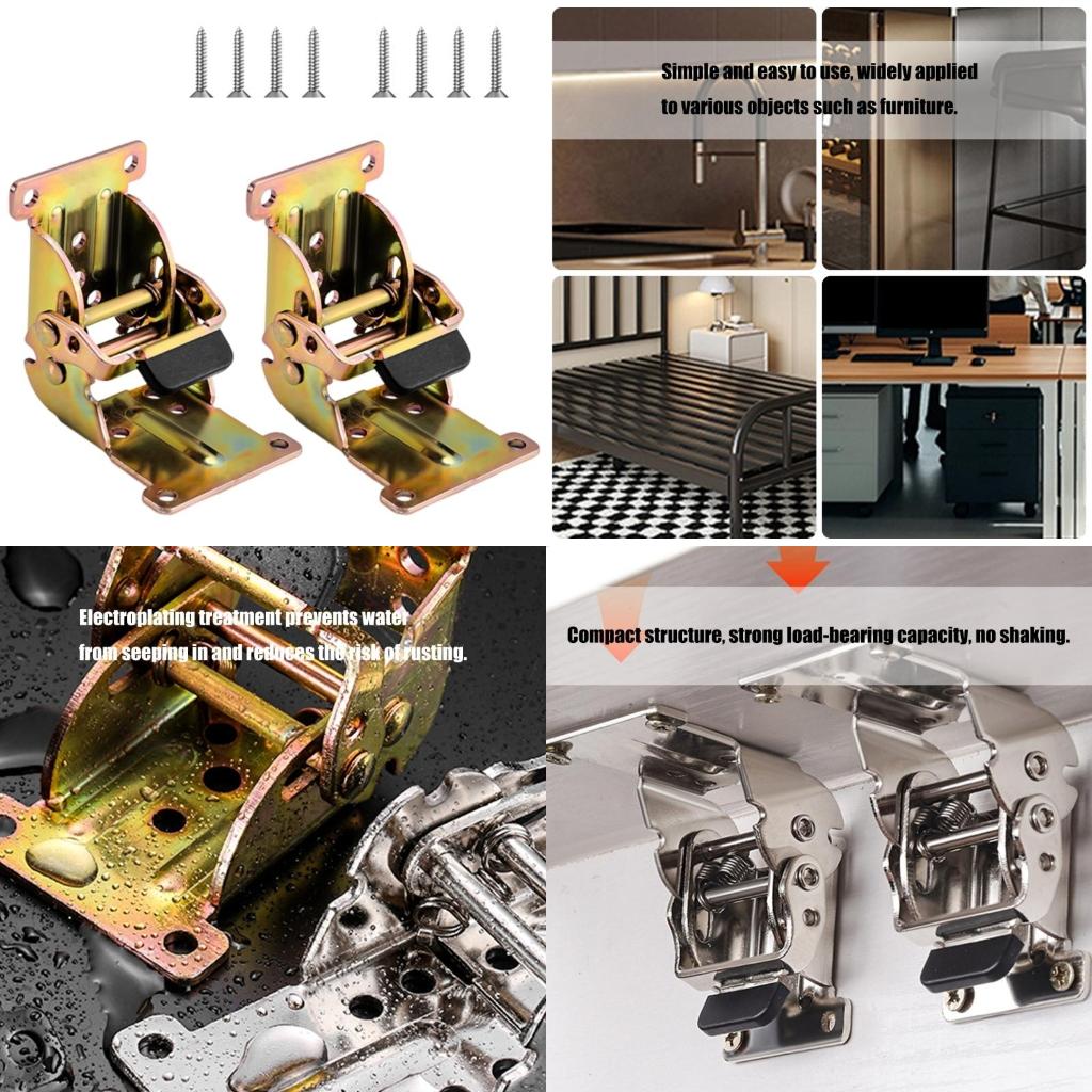 2pcs Locking Folding Hinges Co - Quality Furniture Hardware recensie en prijs