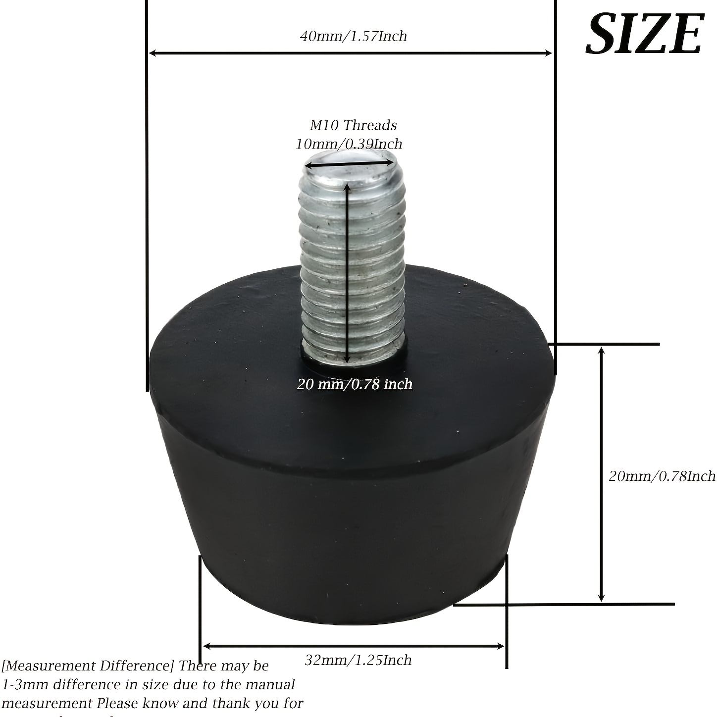 4Pcs Rubber Adjustable Feet Pa - Furniture Hardware Feet recensie en prijs