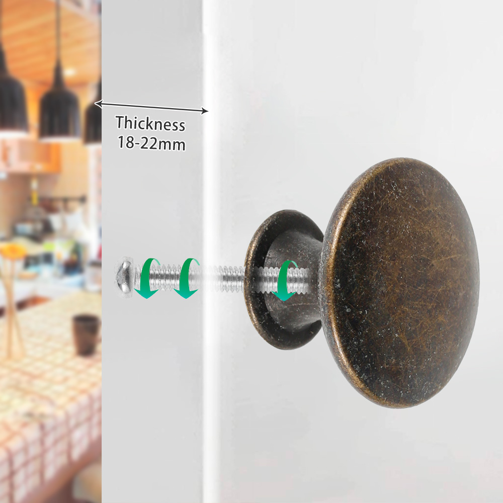 12PCS Retro Pull Handles Bronz - Furniture And Kitchen Hardware Fitting recensie en prijs