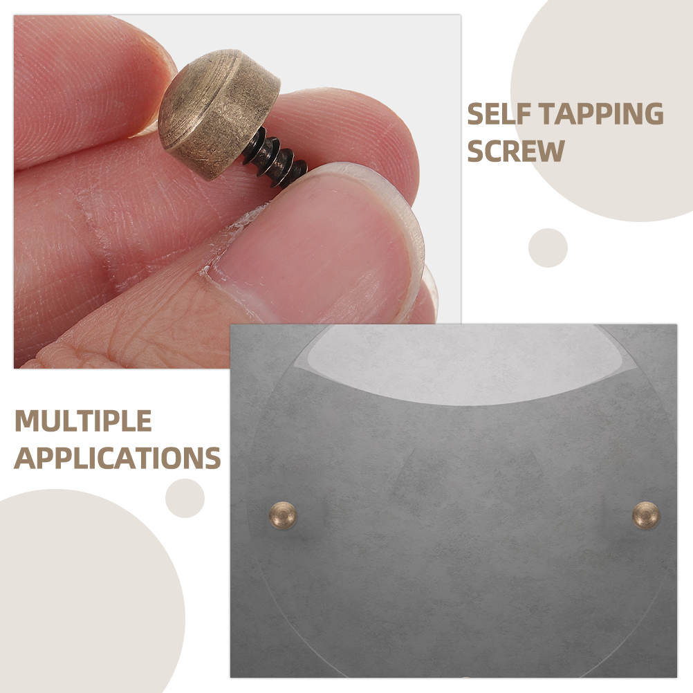 24Pcs Self Tapping Screw Cap C - Barrel Bolt Slide recensie en prijs