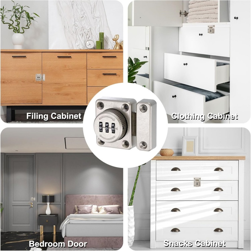 Home Security 3digit Combinati - Barrel Bolt Slide recensie en prijs