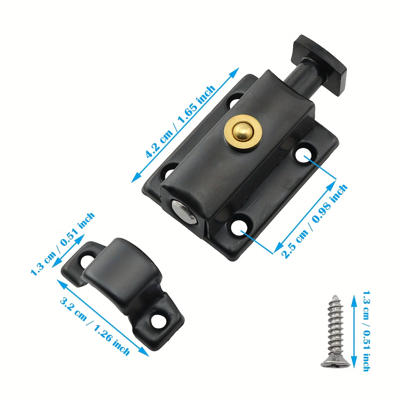 Gate Latches Stainless Steel A - Barrel Bolt Slide recensie en prijs