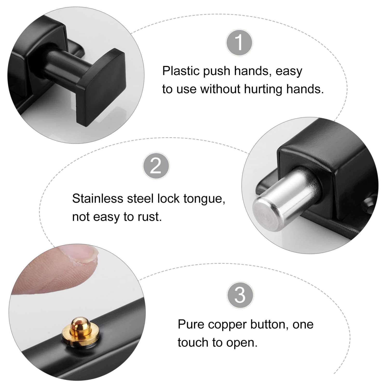 Gate Latches Stainless Steel A - Barrel Bolt Slide recensie en prijs