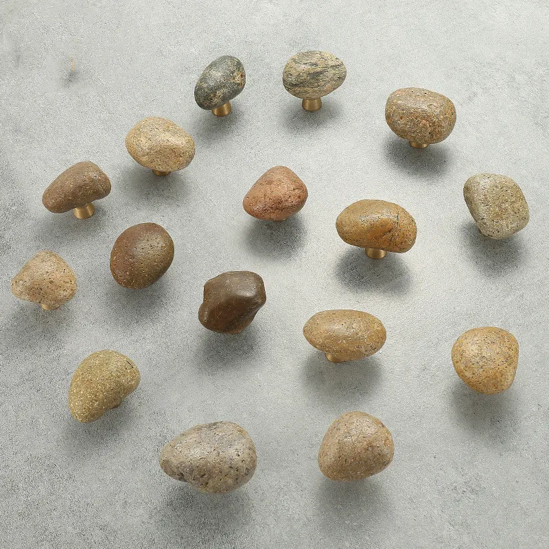 1 Pc Unique Natural Stone + Zi - Unique Furniture Hardware Pulls recensie en prijs