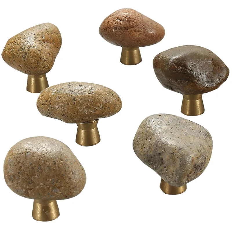 1 Pc Unique Natural Stone + Zi - Unique Furniture Hardware Pulls recensie en prijs