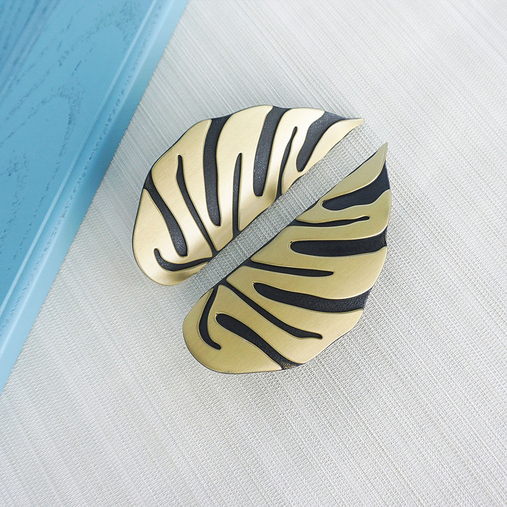 Zinc Alloy Monstera Leaf Cabin - Unique Furniture Hardware Pulls recensie en prijs